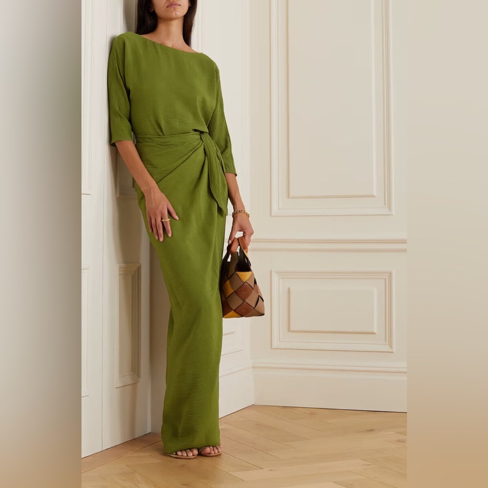 100% Silk Cortana Wrap Dress